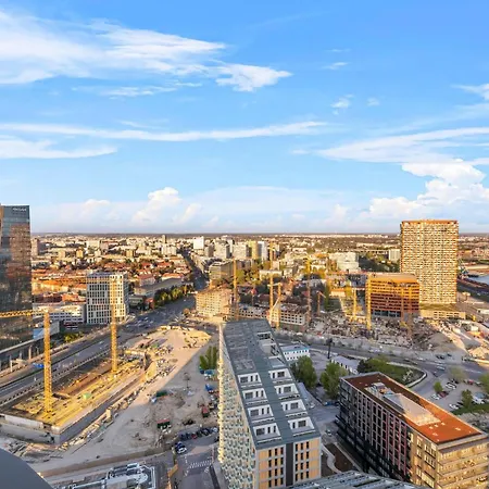 Skypark 1-bedroom On Floor 11 With Park View And Parking By Skyviews Bratislava