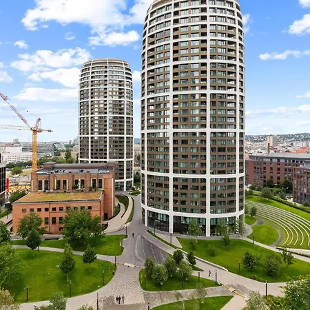 Skypark 1-bedroom On Floor 11 With Park View And Parking By Skyviews Apartamento Bratislava